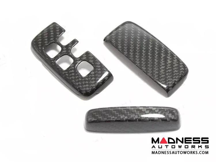 Jaguar FType Carbon Fiber Key Cover Carbon Fiber MADNESS Autoworks